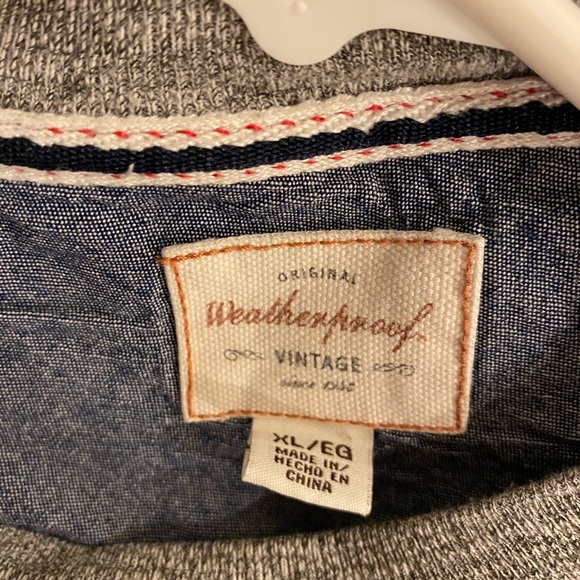 Mens Large Sweater made by Weatherproof Vintage - Picture 3 of 3